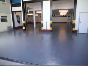 Completed dairy floor restoration into cold storage